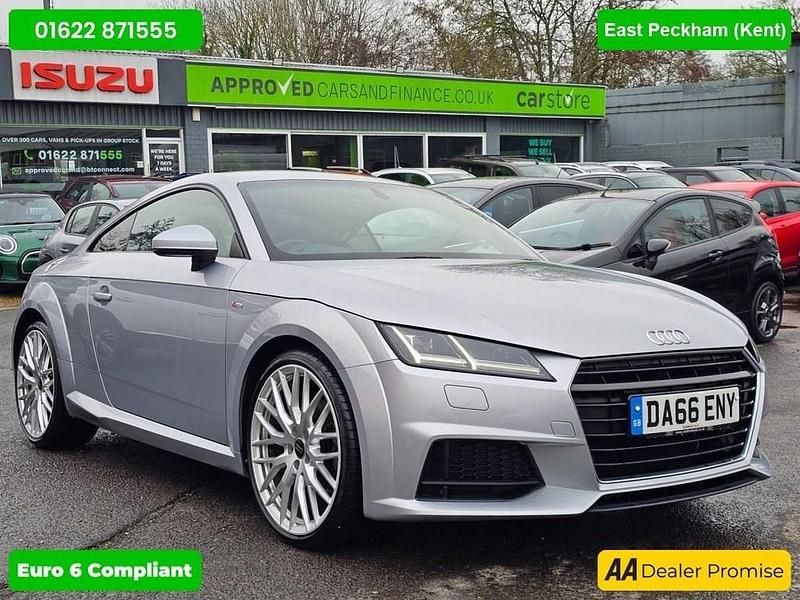 Used Audi TT S-Line 184 HP (135 kW) 2016 Silver Coupe