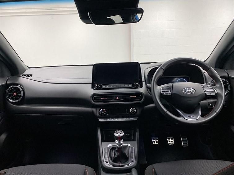 Used Hyundai Kona N Line 120 HP (88 kW) 2021 Blue SUV