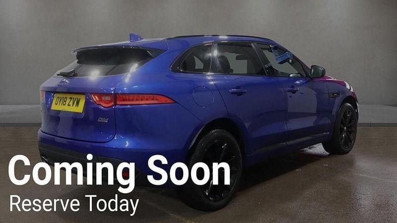 Used Jaguar F-Pace R-Sport 180 HP (132 kW) 2018 Blue SUV