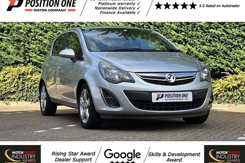Silver Used 2013 Vauxhall Corsa Hatchback | £2,995 (Good price) - Image 1/1