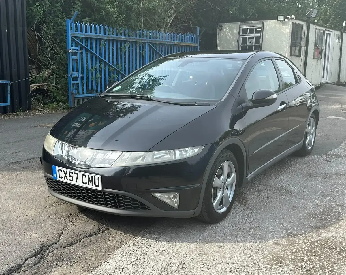 Used Honda Civic EX 140 HP (102 kW) 2007 Black Hatchback