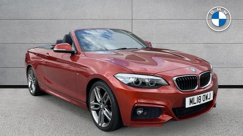 Orange Used 2018 BMW 218 M Sport Cabriolet | £13,990 (Fair price) - Image 1/4