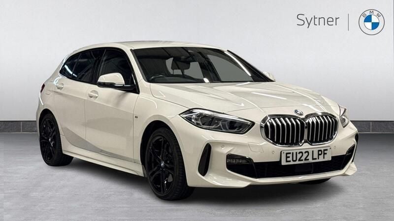 White Used 2022 BMW 118 M Sport Hatchback | £21,000 (Fair price) - Image 1/4