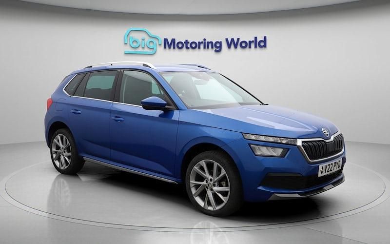 Used Skoda Kamiq SE L Executive 150 HP (110 kW) 2022 Blue SUV