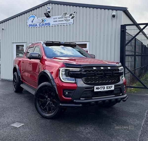 Red Used 2024 Ford Ranger Wildtrack Pickup | £33,995 (Super price) - Image 1/4