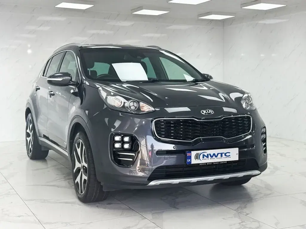 Used Kia Sportage GT-Line 174 HP (127 kW) 2016 Silver SUV