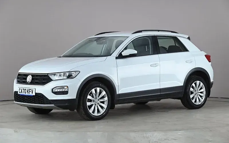 Used VW T-Roc SE 150 HP (110 kW) 2020 White SUV