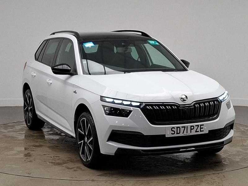 Used Skoda Kamiq Monte Carlo 150 HP (110 kW) 2021 White SUV