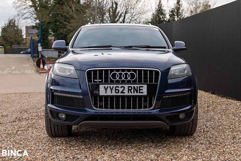 Used Audi Q7 S-line plus 245 HP (180 kW) 2012 Blue SUV
