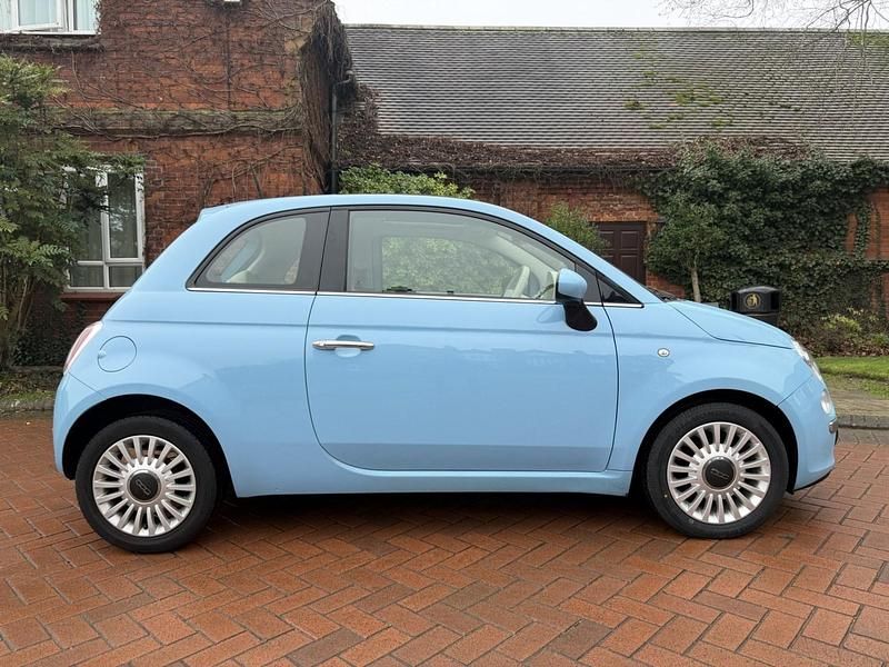 Used Fiat 500 Lounge 2013 Blue Hatchback
