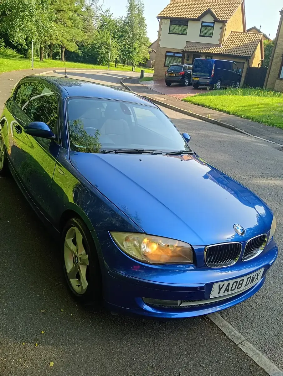 Used BMW 116 2008 Blue Hatchback