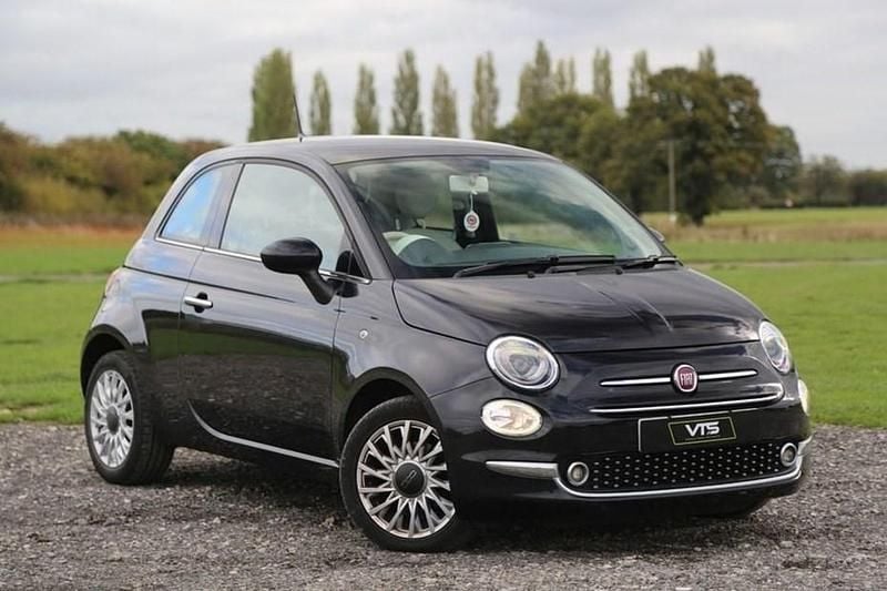 Black Used 2017 Fiat 500 Lounge Hatchback | £6,990 (Fair price) - Image 1/1