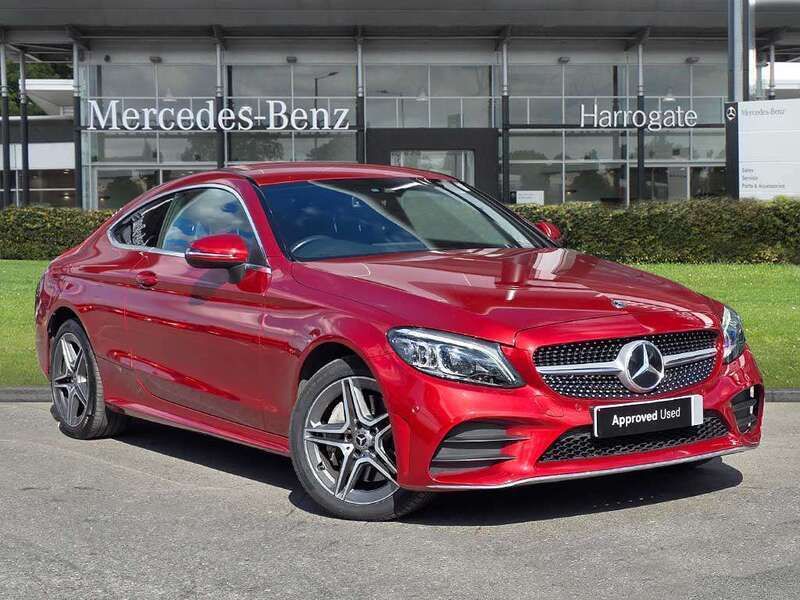 Red Used 2020 Mercedes C300 AMG Line Premium Coupe | £24,800 (A bit pricey) - Image 1/4