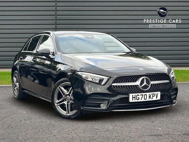 Black Used 2020 Mercedes A250 AMG line Hatchback | £15,491 (Fair price) - Image 1/4