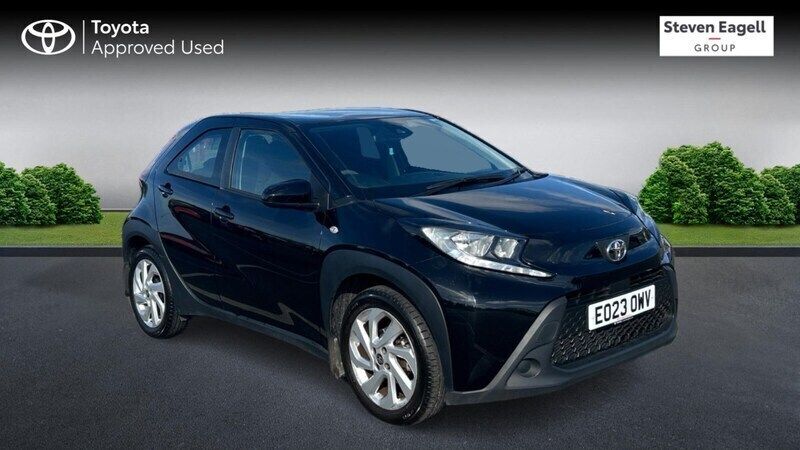 Black Used 2023 Toyota Aygo PURE Hatchback | £12,112 (Fair price) - Image 1/4