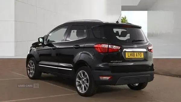 Used Ford Ecosport Titanium 100 HP (73 kW) 2018 Black SUV