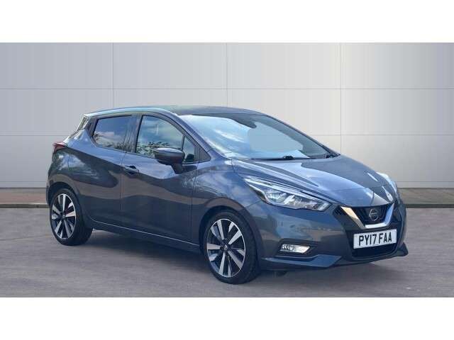 Grey Used 2017 Nissan Micra Tekna Hatchback | £8,016 (Fair price) - Image 1/4
