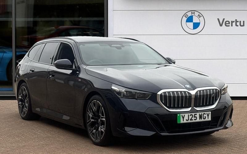 Black Used 2025 BMW i5 M Sport Sedan | £58,950 - Image 1/4