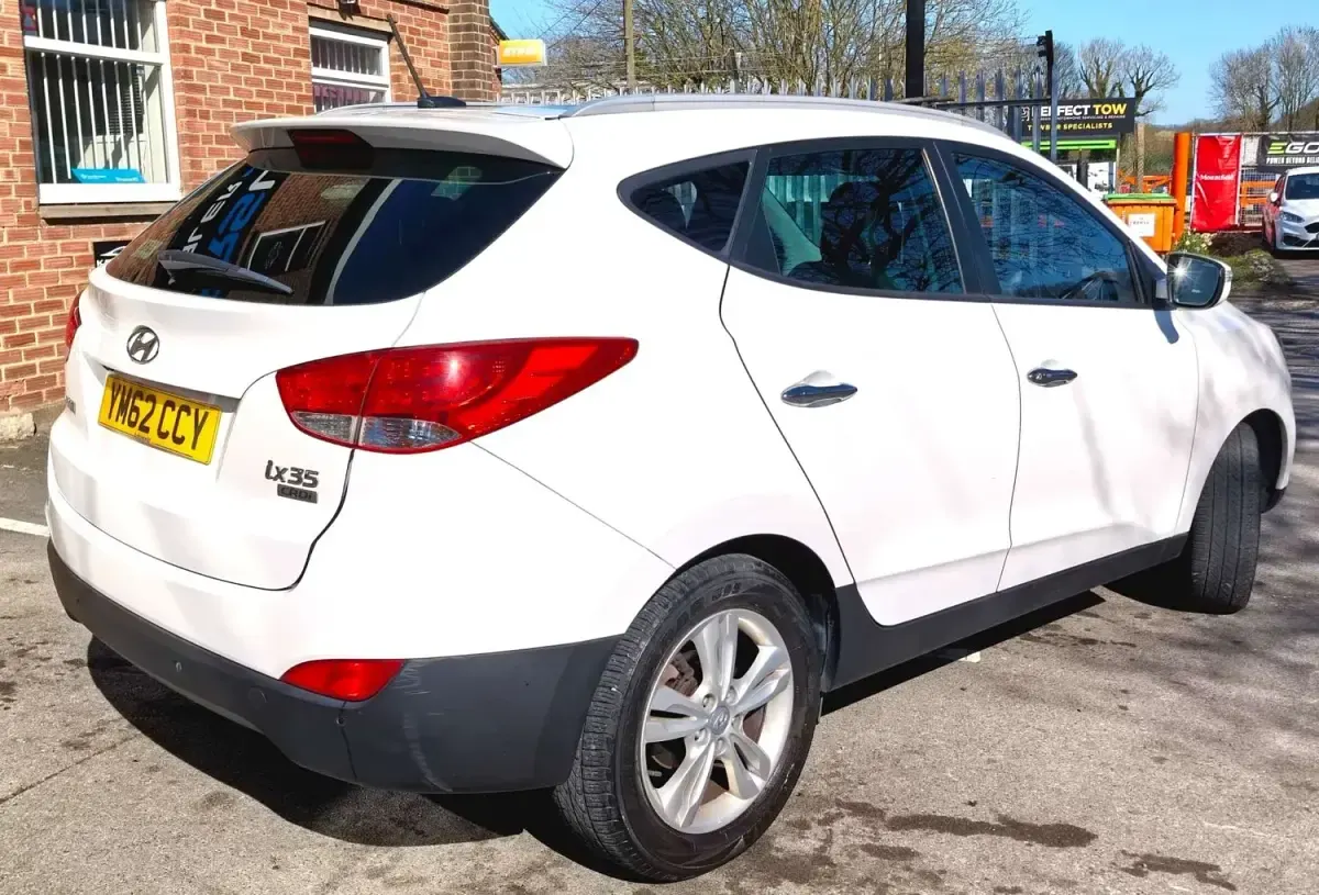 Usado Hyundai ix35 Premium 116 CV (85 kW) 2013 Blanco SUV