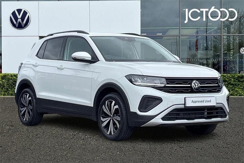White Used 2025 VW T-Cross Match SUV | £23,497 - Image 1/4