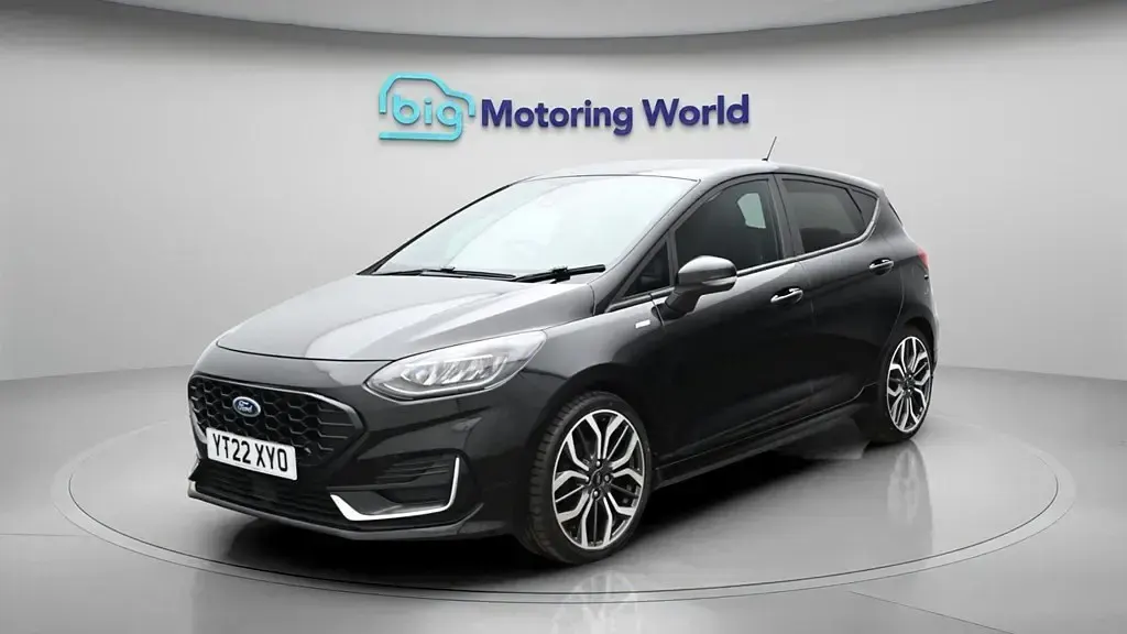 Używany Ford Fiesta ST-Line 100 KM (73 kW) 2022 Czarny Hatchback