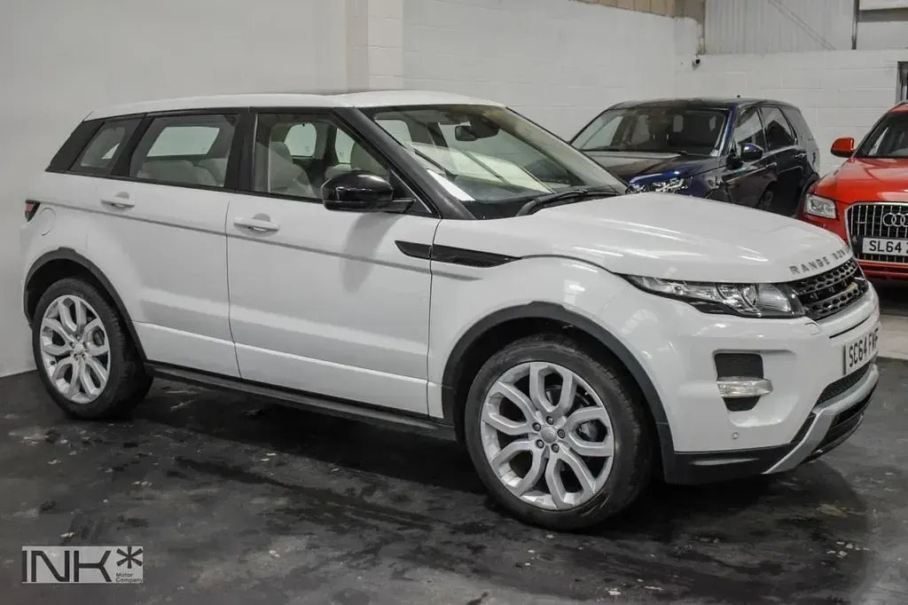 Used Land Rover Range Rover evoque Dynamic 190 HP (139 kW) 2014 White SUV