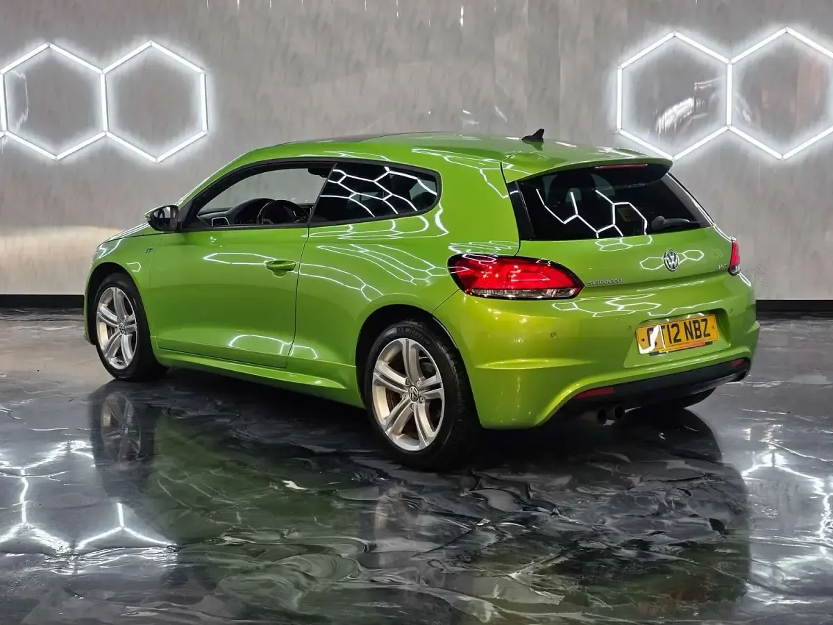 Used VW Scirocco 122 HP (89 kW) 2017 Green Coupe