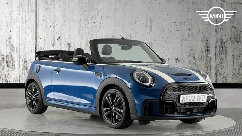 Blue Used 2022 Mini Cooper S Cabriolet Sport Cabriolet | £17,269 (Fair price) - Image 1/4