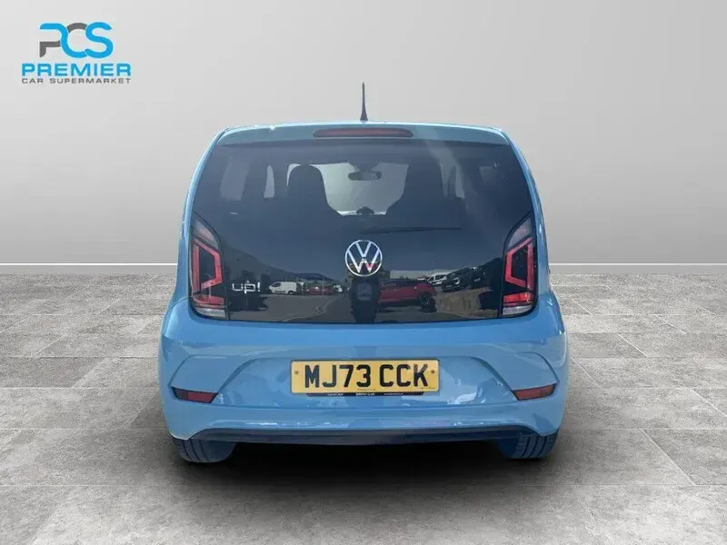 Used VW up! Black Edition 65 HP (47 kW) 2023 Blue Hatchback