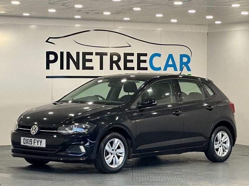 Used VW Polo Edition 65 HP (47 kW) 2019 Black Hatchback