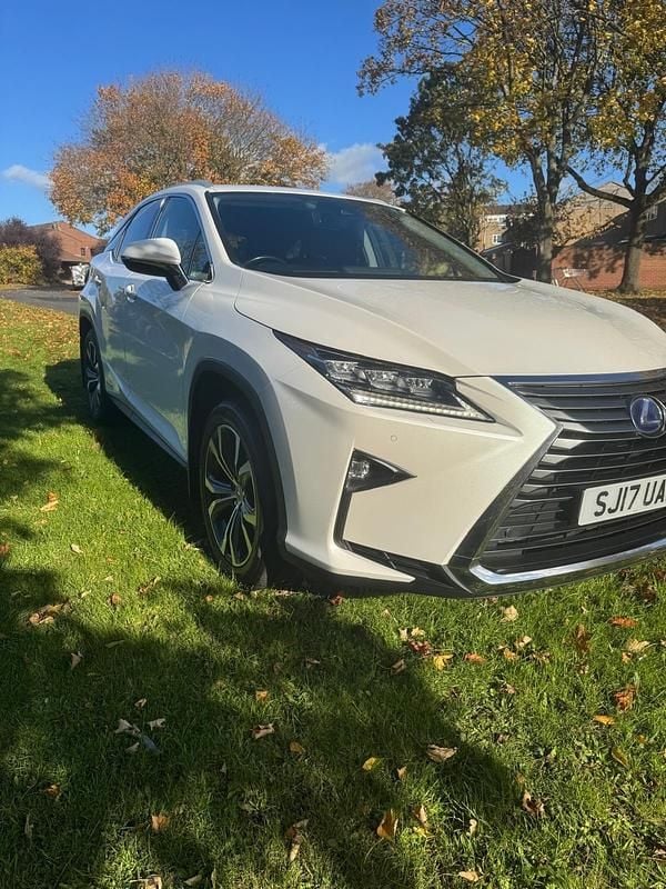 Used Lexus RX450h Luxury Line 2017 White SUV
