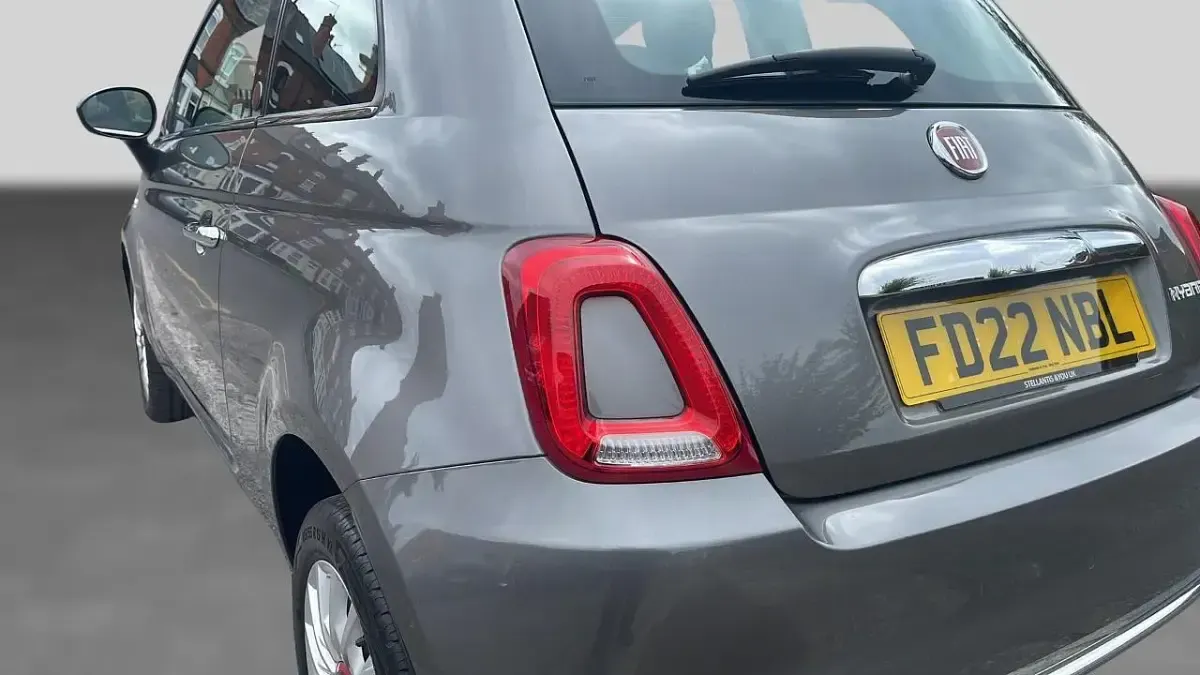 Used Fiat 500 Red 70 HP (51 kW) 2022 Grey Hatchback