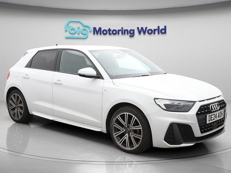 White Used 2024 Audi A1 S-Line Hatchback | £19,700 (Fair price) - Image 1/4