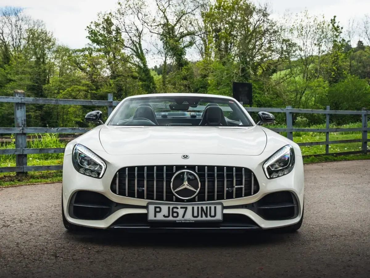 Used Mercedes AMG GT AMG 2017 White Cabriolet