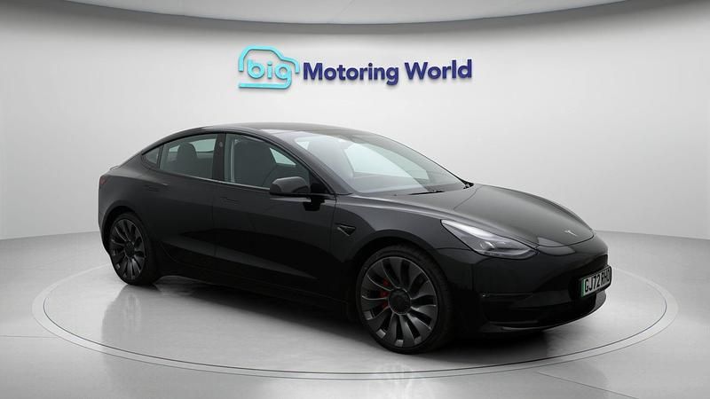 Used 2022 Tesla Model 3 Performance Sedan | £22,200 (Fair price) - Image 1/4