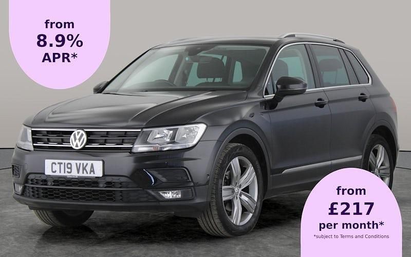 Black Used 2019 VW Tiguan Match SUV | £14,258 (Super price) - Image 1/2