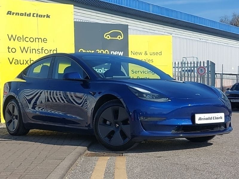 Blue Used 2021 Tesla Model 3 Long Range Sedan | £16,798 (Fair price) - Image 1/4