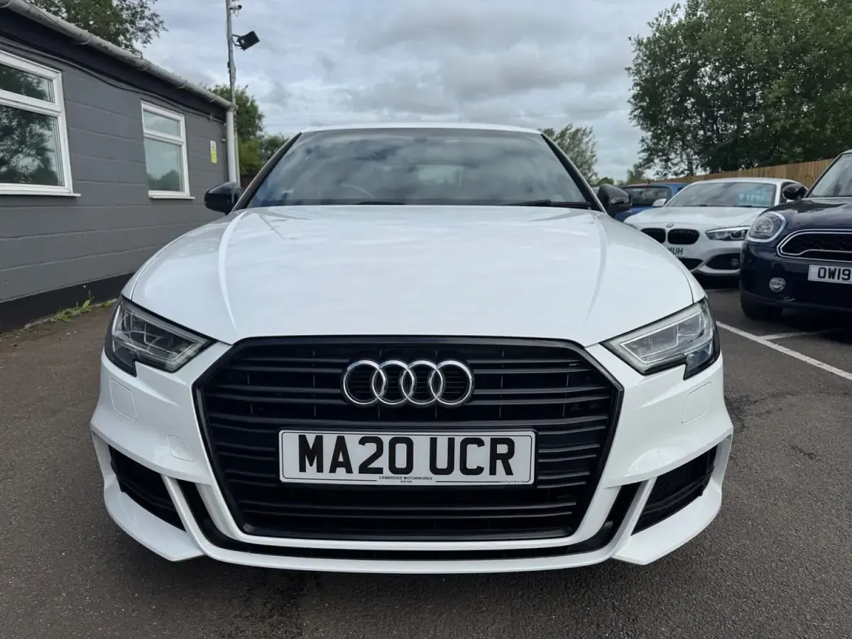 Used Audi A3 Sportback Black Edition 2020 White Hatchback