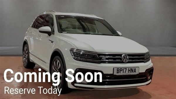 White Used 2017 VW Tiguan R-line SUV | £15,749 (Fair price) - Image 1/1