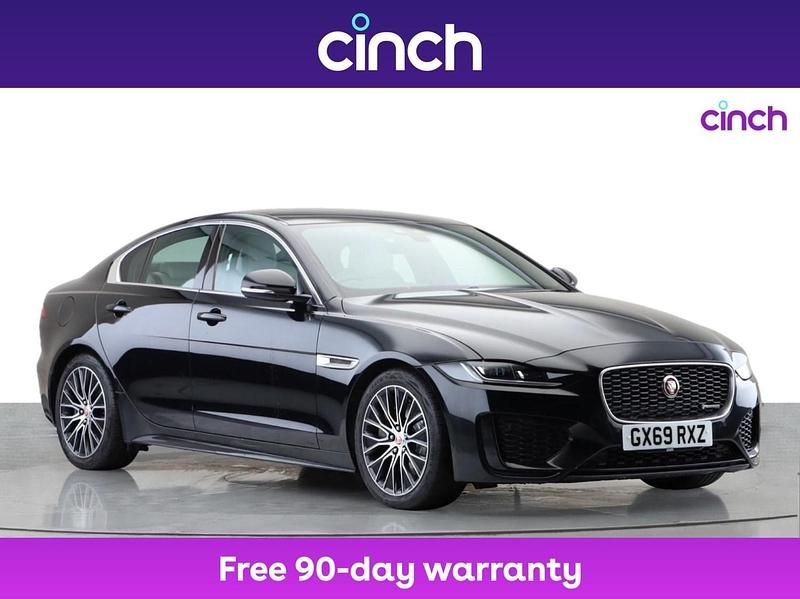Black Used 2019 Jaguar XE R-Dynamic Sedan | £13,399 (Good price) - Image 1/3