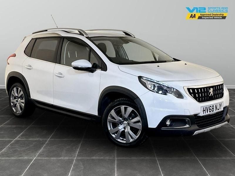 White Used 2018 Peugeot 2008 Allure SUV | £10,295 (A bit pricey) - Image 1/2