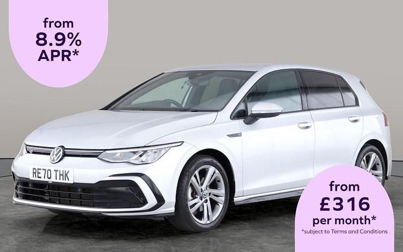 Used 2023 VW Golf VIII R-line Hatchback | £21,099 (Good price) - Image 1/2