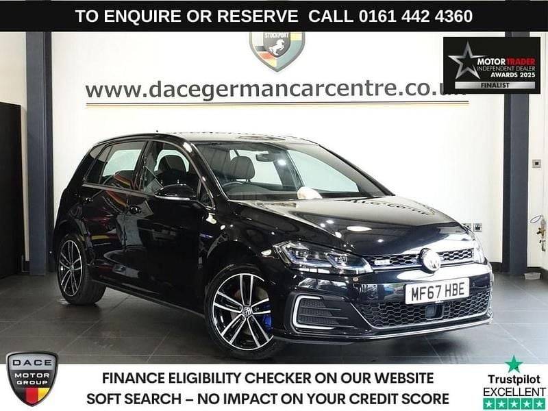 Black Used 2017 VW Golf VII GTE Hatchback | £12,689 (Fair price) - Image 1/3