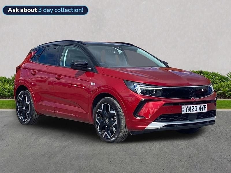 Red Used 2023 Vauxhall Grandland X Ultimate SUV | £18,964 (A bit pricey) - Image 1/4