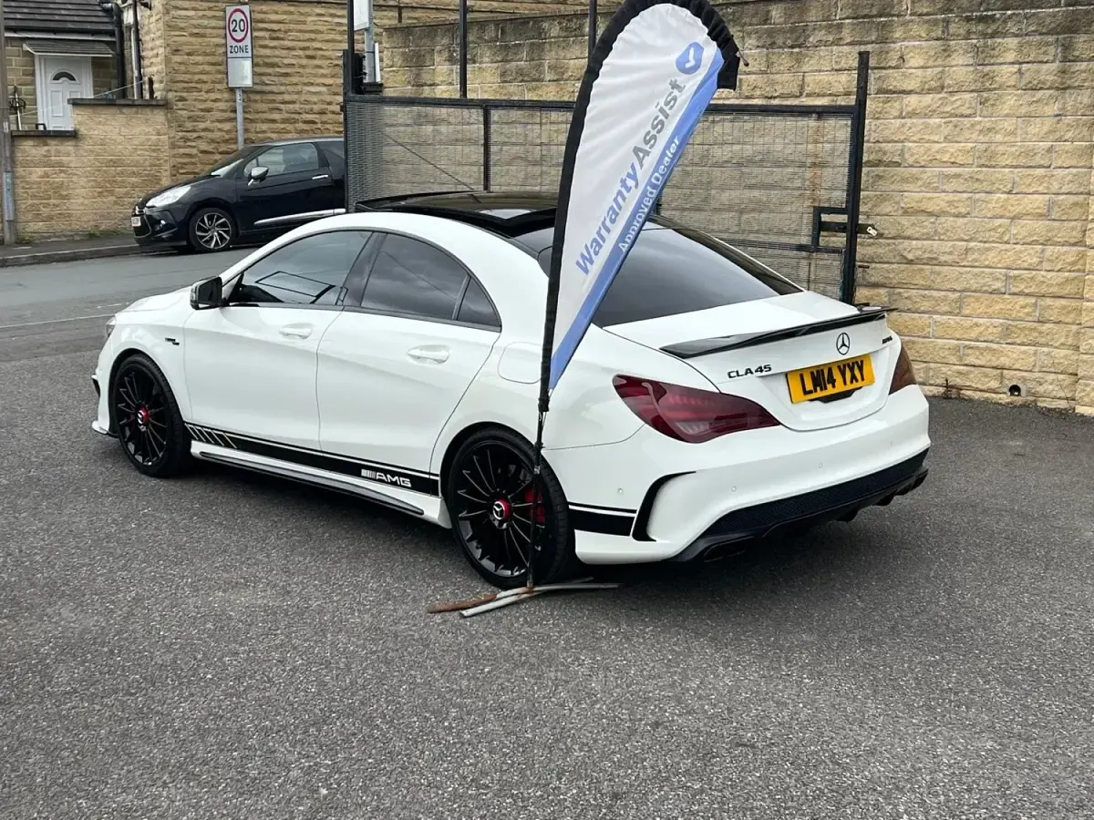 Used Mercedes CLA45 AMG 2014 White Sedan