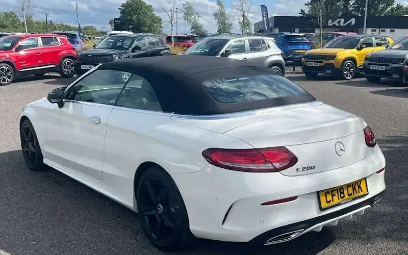 Used Mercedes C200 AMG line 184 HP (135 kW) 2018 Cabriolet