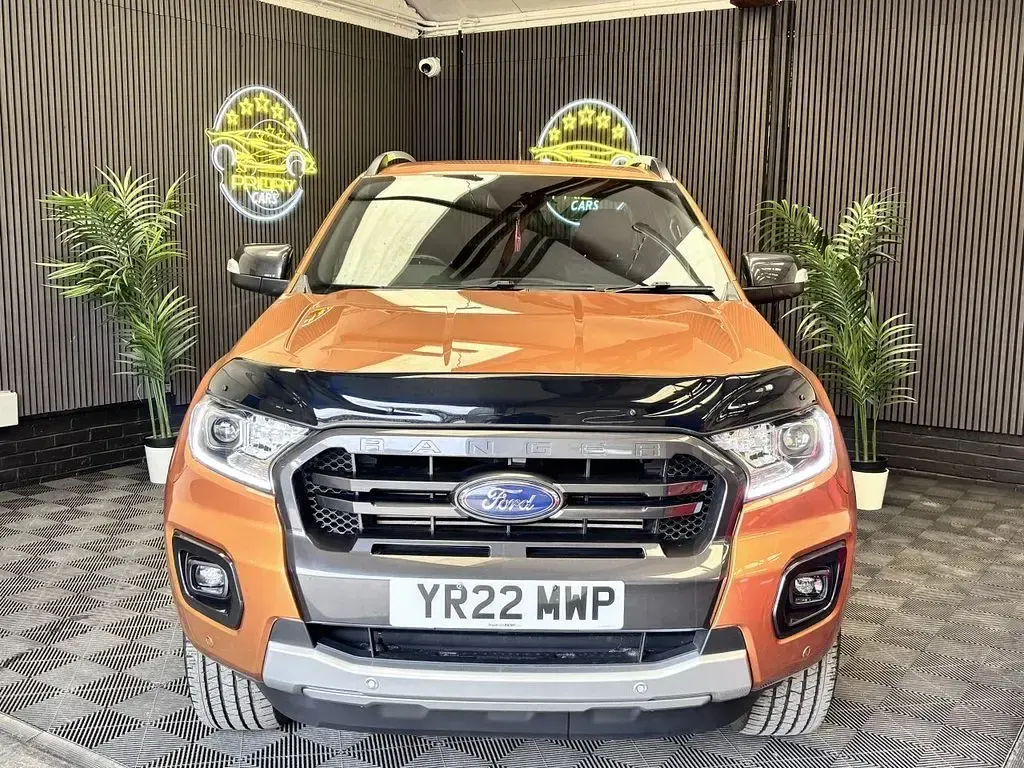 Used Ford Ranger Wildtrack 2022 Orange Pickup