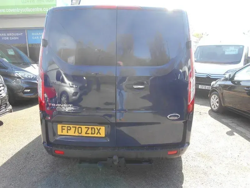 Used Ford Transit Custom Trend 130 HP (95 kW) 2020 Blue Van