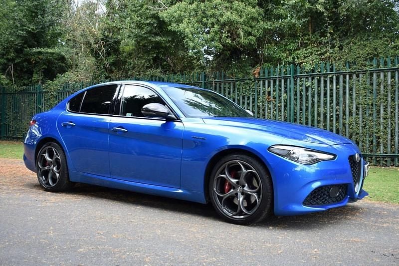 Blue Used 2019 Alfa Romeo Giulia Ti Sedan | £18,995 (Expensive) - Image 1/4