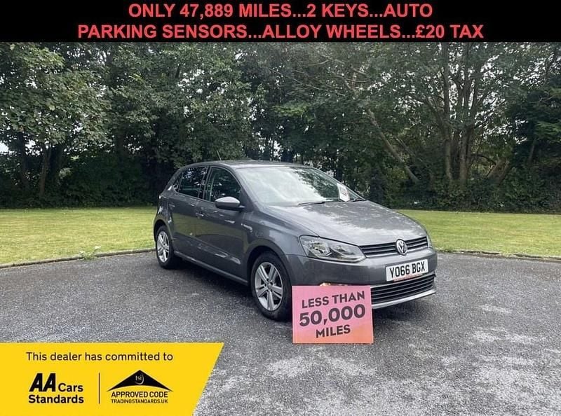 Grey Used 2017 VW Polo Edition Hatchback | £10,795 (Fair price) - Image 1/3